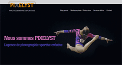 Desktop Screenshot of pixelyst.com